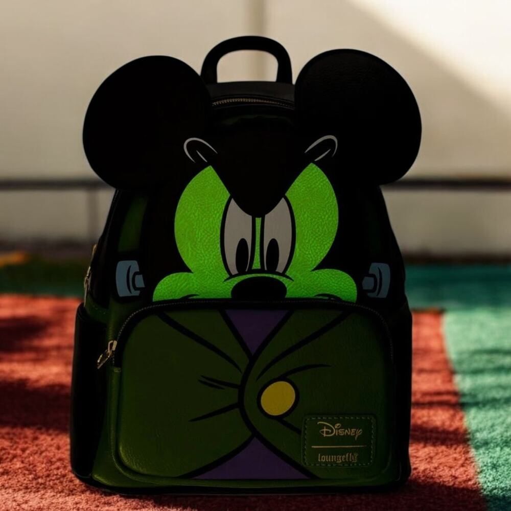 NWT DISNEY MICKEY MOUSE FRANKENSTEIN MICKEY COSPLAY MINI-BACKPACK